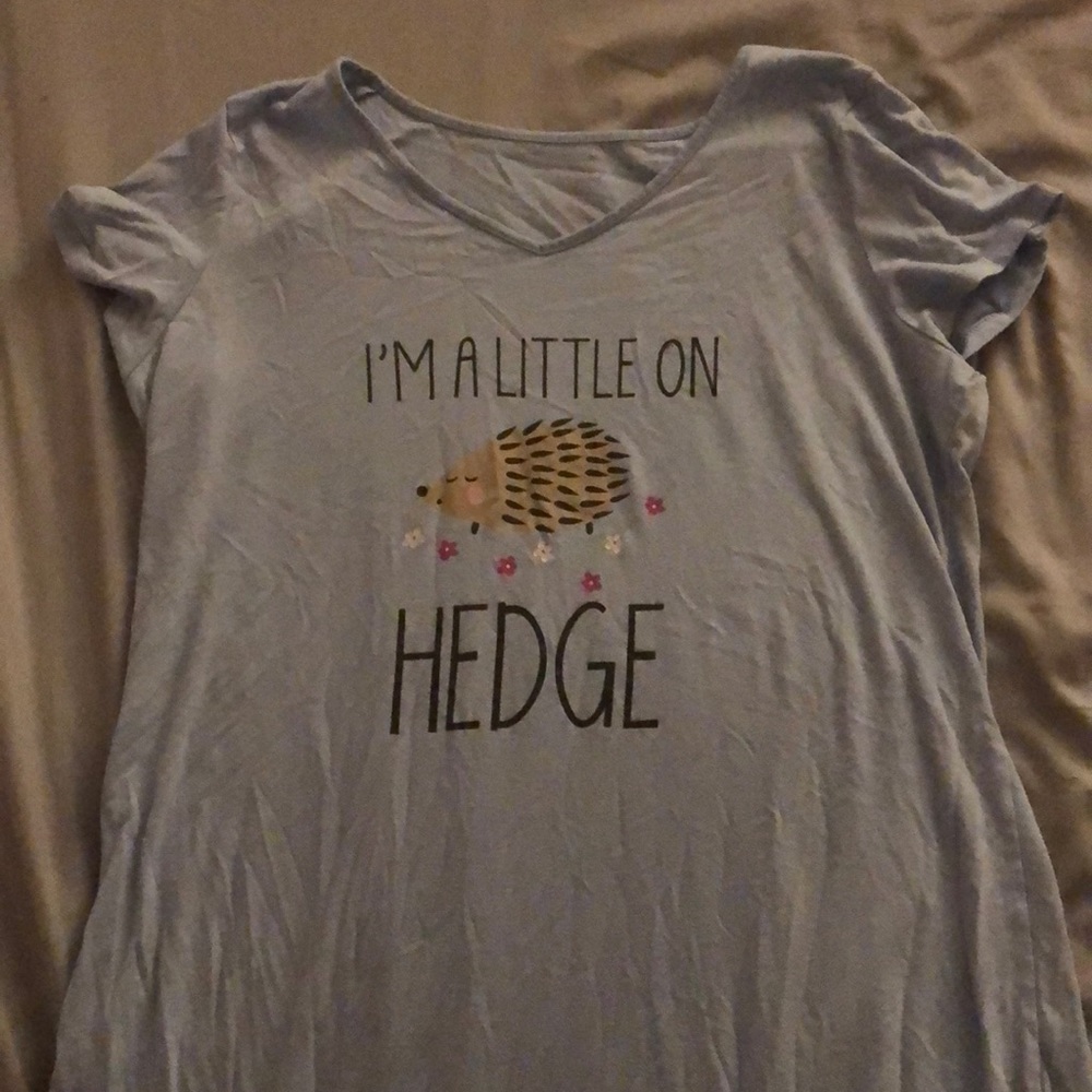 Secret Treasures Nightgown-“I’m A Little On Hedge”